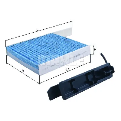 Filter, vazduh unutrašnjeg prostora KNECHT LAO230 IC-E2C4B8