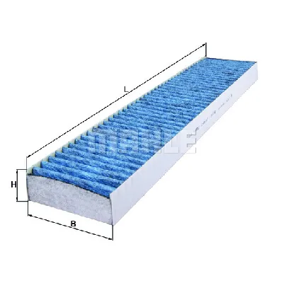 Filter, vazduh unutrašnjeg prostora KNECHT LAO242 IC-E2C4BC