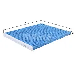 Filter, vazduh unutrašnjeg prostora KNECHT LAO373 IC-E2C4CE