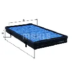 Filter, vazduh unutrašnjeg prostora KNECHT LAO382 IC-E2C4CF