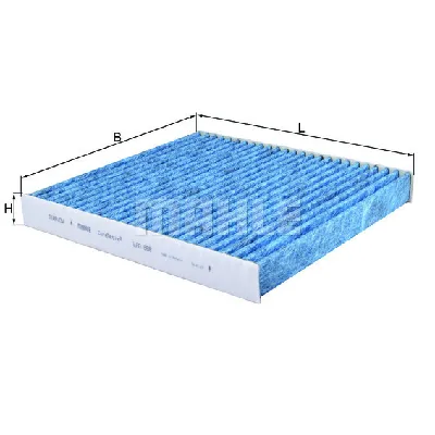 Filter, vazduh unutrašnjeg prostora KNECHT LAO888 IC-E2C4F5