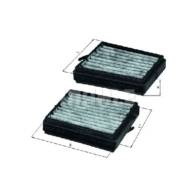 Filter, vazduh unutrašnjeg prostora KNECHT LKK116/S IC-406817