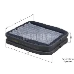 Filter, vazduh unutrašnjeg prostora KNECHT LKK165/S IC-9B1394