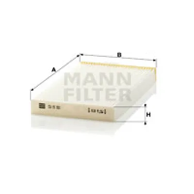Filter, vazduh unutrašnjeg prostora MANN FILTER CU 15 001 IC-D0661F