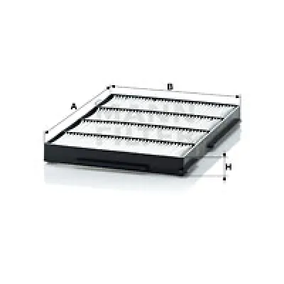 Filter, vazduh unutrašnjeg prostora MANN FILTER CU 1526 IC-D06621