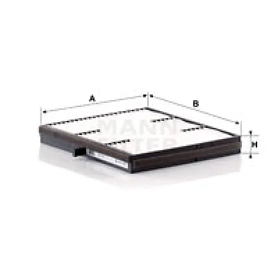 Filter, vazduh unutrašnjeg prostora MANN FILTER CU 1719 IC-D0662B