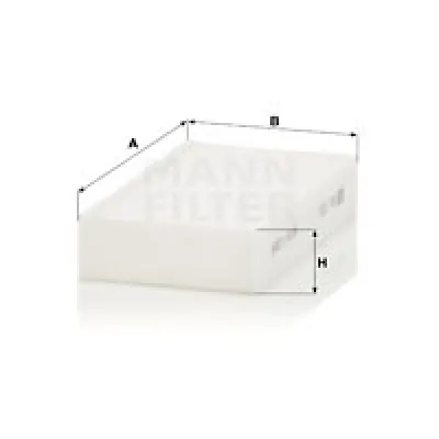Filter, vazduh unutrašnjeg prostora MANN FILTER CU 1721-2 IC-D0662D