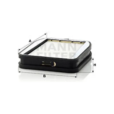 Filter, vazduh unutrašnjeg prostora MANN FILTER CU 18 000-2 IC-D06630