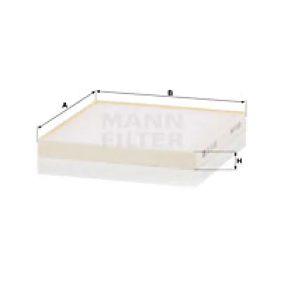 Filter, vazduh unutrašnjeg prostora MANN FILTER CU 18 002 IC-G10X52