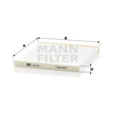 Filter, vazduh unutrašnjeg prostora MANN FILTER CU 1912 IC-D06640