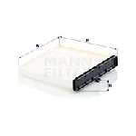 Filter, vazduh unutrašnjeg prostora MANN FILTER CU 20 018 IC-DDDA1B