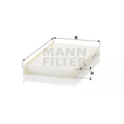 Filter, vazduh unutrašnjeg prostora MANN FILTER CU 21 005-2 IC-D06658