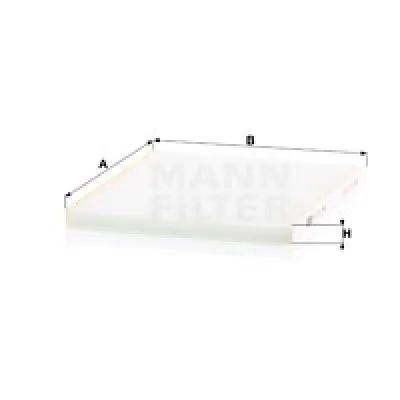 Filter, vazduh unutrašnjeg prostora MANN FILTER CU 21 008 IC-D1A157
