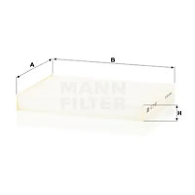 Filter, vazduh unutrašnjeg prostora MANN FILTER CU 21 009 IC-D4B70F