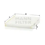 Filter, vazduh unutrašnjeg prostora MANN FILTER CU 2129 IC-D0665B
