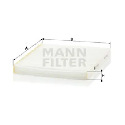 Filter, vazduh unutrašnjeg prostora MANN FILTER CU 2129 IC-D0665B
