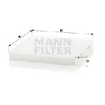 Filter, vazduh unutrašnjeg prostora MANN FILTER CU 2132 IC-D0665D
