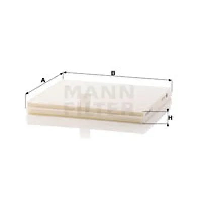 Filter, vazduh unutrašnjeg prostora MANN FILTER CU 2137 IC-D0665F
