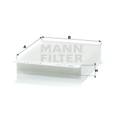 Filter, vazduh unutrašnjeg prostora MANN FILTER CU 2143 IC-D06662