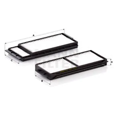 Filter, vazduh unutrašnjeg prostora MANN FILTER CU 22 001-2 IC-D06667