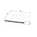Filter, vazduh unutrašnjeg prostora MANN FILTER CU 22 003 IC-D06669
