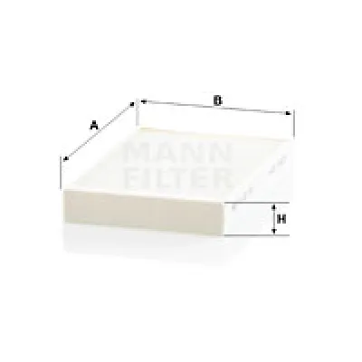 Filter, vazduh unutrašnjeg prostora MANN FILTER CU 22 016 IC-D6E064