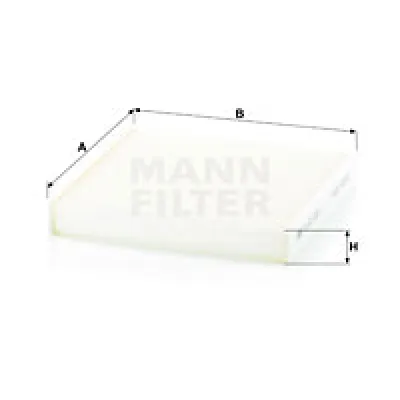 Filter, vazduh unutrašnjeg prostora MANN FILTER CU 22 029 IC-DCBBEA