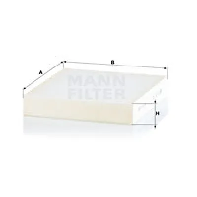 Filter, vazduh unutrašnjeg prostora MANN FILTER CU 22 034 IC-G0UZLG