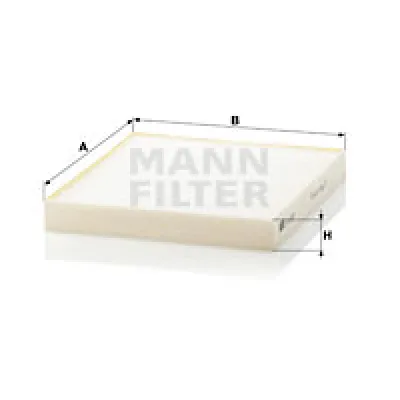 Filter, vazduh unutrašnjeg prostora MANN FILTER CU 2227 IC-D06676