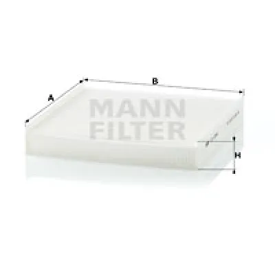 Filter, vazduh unutrašnjeg prostora MANN FILTER CU 2245 IC-D0667A