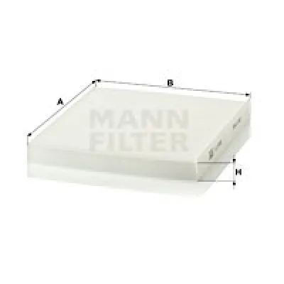 Filter, vazduh unutrašnjeg prostora MANN FILTER CU 23 009 IC-D06680