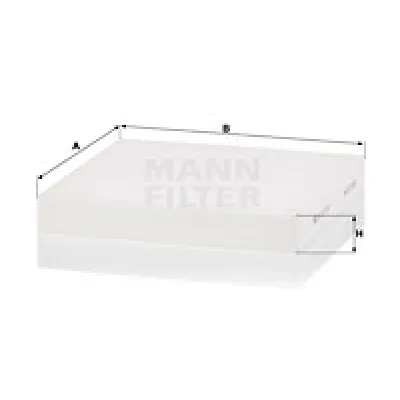 Filter, vazduh unutrašnjeg prostora MANN FILTER CU 23 024 IC-G0ZXVN