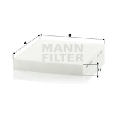 Filter, vazduh unutrašnjeg prostora MANN FILTER CU 2351 IC-D06694