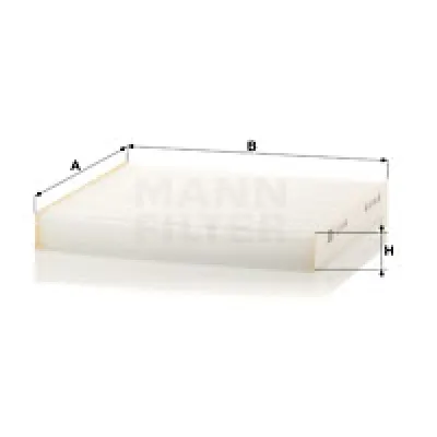 Filter, vazduh unutrašnjeg prostora MANN FILTER CU 24 006 IC-D0669C
