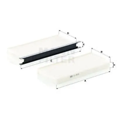 Filter, vazduh unutrašnjeg prostora MANN FILTER CU 2418-2 IC-D0669D