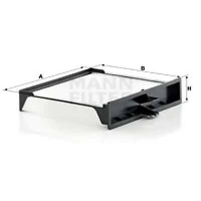 Filter, vazduh unutrašnjeg prostora MANN FILTER CU 2430 IC-D066A2