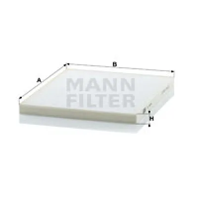 Filter, vazduh unutrašnjeg prostora MANN FILTER CU 2434 IC-D066A5