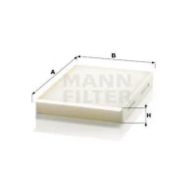 Filter, vazduh unutrašnjeg prostora MANN FILTER CU 25 002 IC-D066AE
