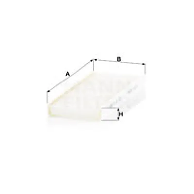 Filter, vazduh unutrašnjeg prostora MANN FILTER CU 25 010-2 IC-D1F409