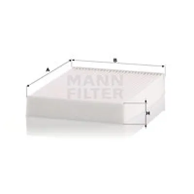 Filter, vazduh unutrašnjeg prostora MANN FILTER CU 25 012 IC-D247DA