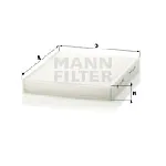 Filter, vazduh unutrašnjeg prostora MANN FILTER CU 2533-2 IC-D066BA