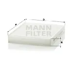 Filter, vazduh unutrašnjeg prostora MANN FILTER CU 2559 IC-D066BF