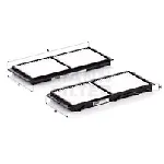 Filter, vazduh unutrašnjeg prostora MANN FILTER CU 26 008-2 IC-D066C6