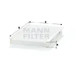 Filter, vazduh unutrašnjeg prostora MANN FILTER CU 2629 IC-D066CD
