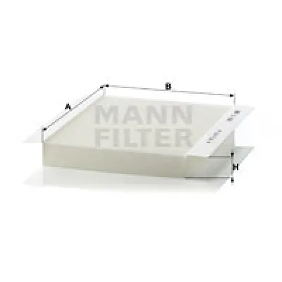 Filter, vazduh unutrašnjeg prostora MANN FILTER CU 2680 IC-D066D7