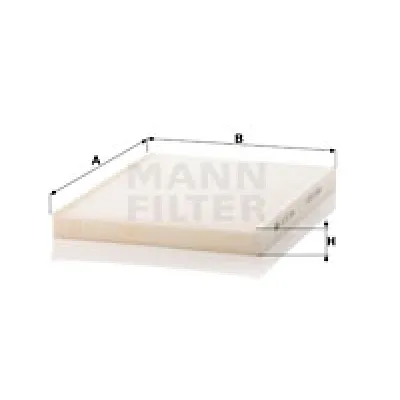 Filter, vazduh unutrašnjeg prostora MANN FILTER CU 27 004 IC-D343C6