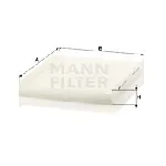 Filter, vazduh unutrašnjeg prostora MANN FILTER CU 27 007 IC-D066D9