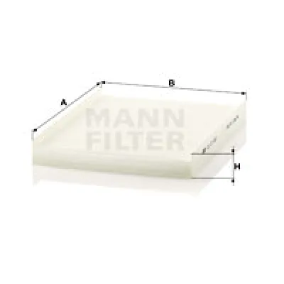 Filter, vazduh unutrašnjeg prostora MANN FILTER CU 27 007 IC-D066D9