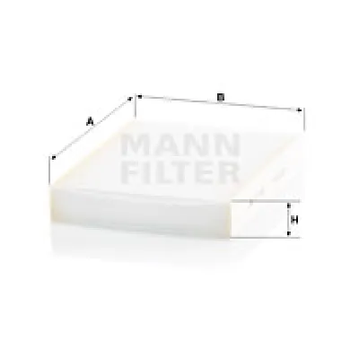 Filter, vazduh unutrašnjeg prostora MANN FILTER CU 27 009 IC-D69B80