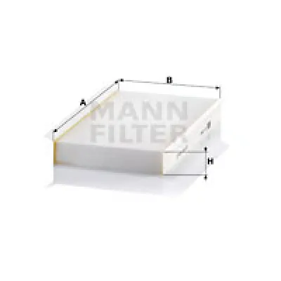 Filter, vazduh unutrašnjeg prostora MANN FILTER CU 2747 IC-D066E1